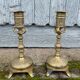 Ancienne paire de  bougeoirs