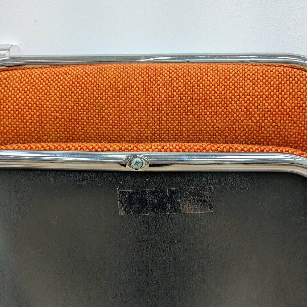 Chaise pliable vintage