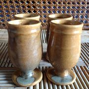 Set de 4 tasses en ceramique vernissée