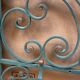 Bronze patina wall dressing room