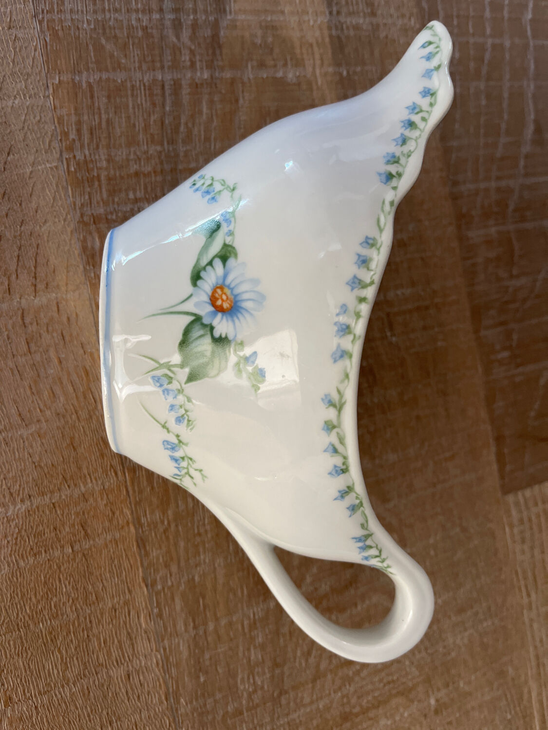 Saucière Haute porcelaine du Berry - creation L.Lourioux