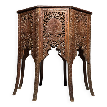 Table d'appoint indienne, vers 1900-1920
