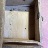 English pine chest of drawers