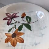 Set of 5 plates old Sarreguemines Digoin Daniel