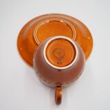 4 Pagnossin cups and saucers