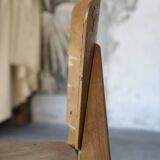 2 chaises Tout-bois attribué à Vauconsant 1941