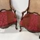 Paire de fauteuils de style Régence en bois naturel XIX siècle