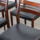 6 vintage Scandinavian rosewood chairs - 1960