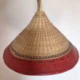 Straw hat suspension