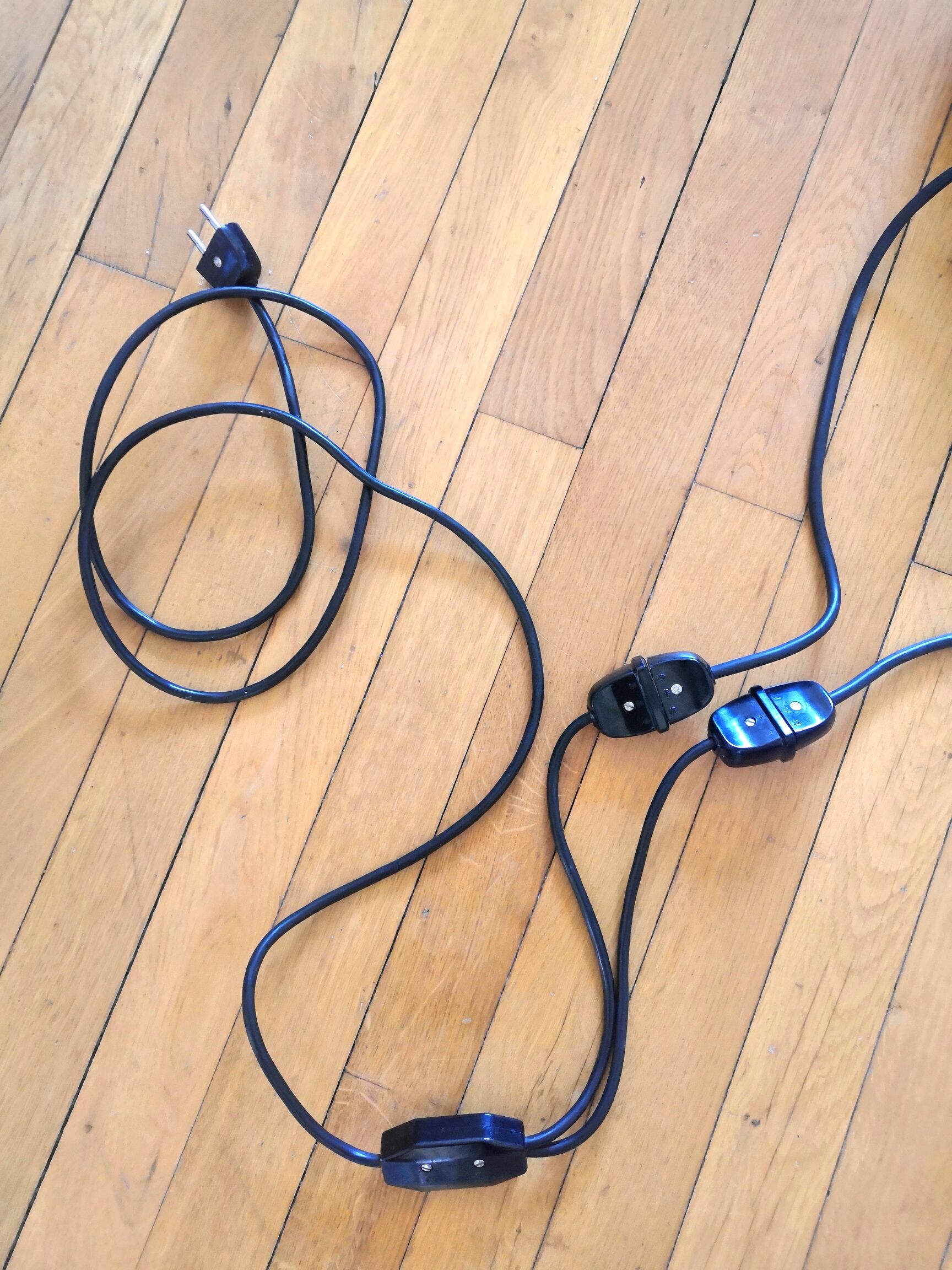 Pair of industrial lamps design 60s