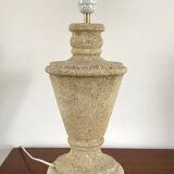 Vintage stone lamp from the 70s