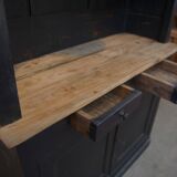 2-part sideboard in late 19th century fir