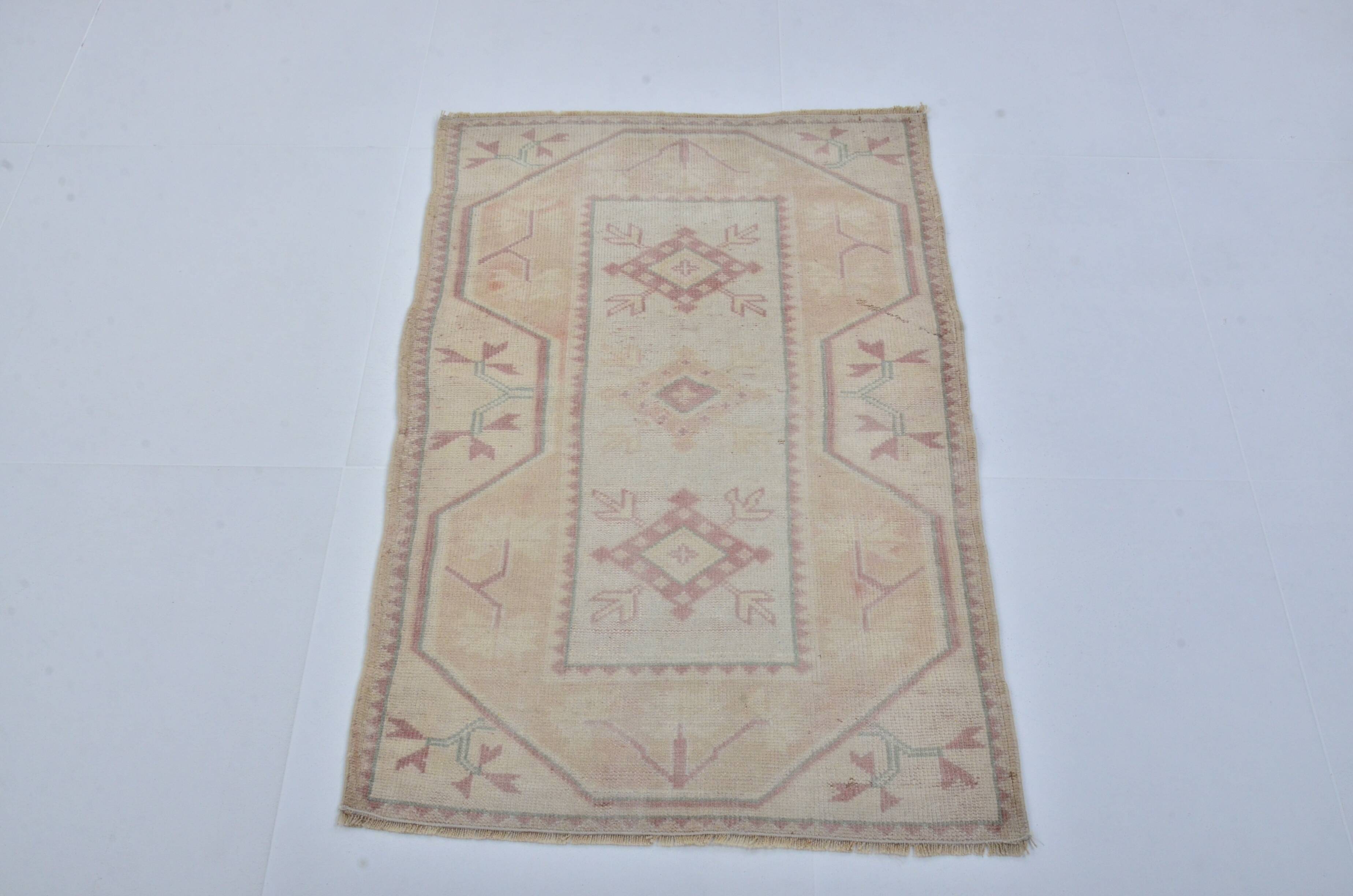 Oushak Vintage Floor Rug sku 3422