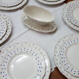 Boch earthenware table service
