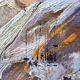 Post-Impressionist painting by Louis VALLET, oil on cardboard, Norman seascape.