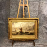 Navy. Oil on canvas, nineteenth century
