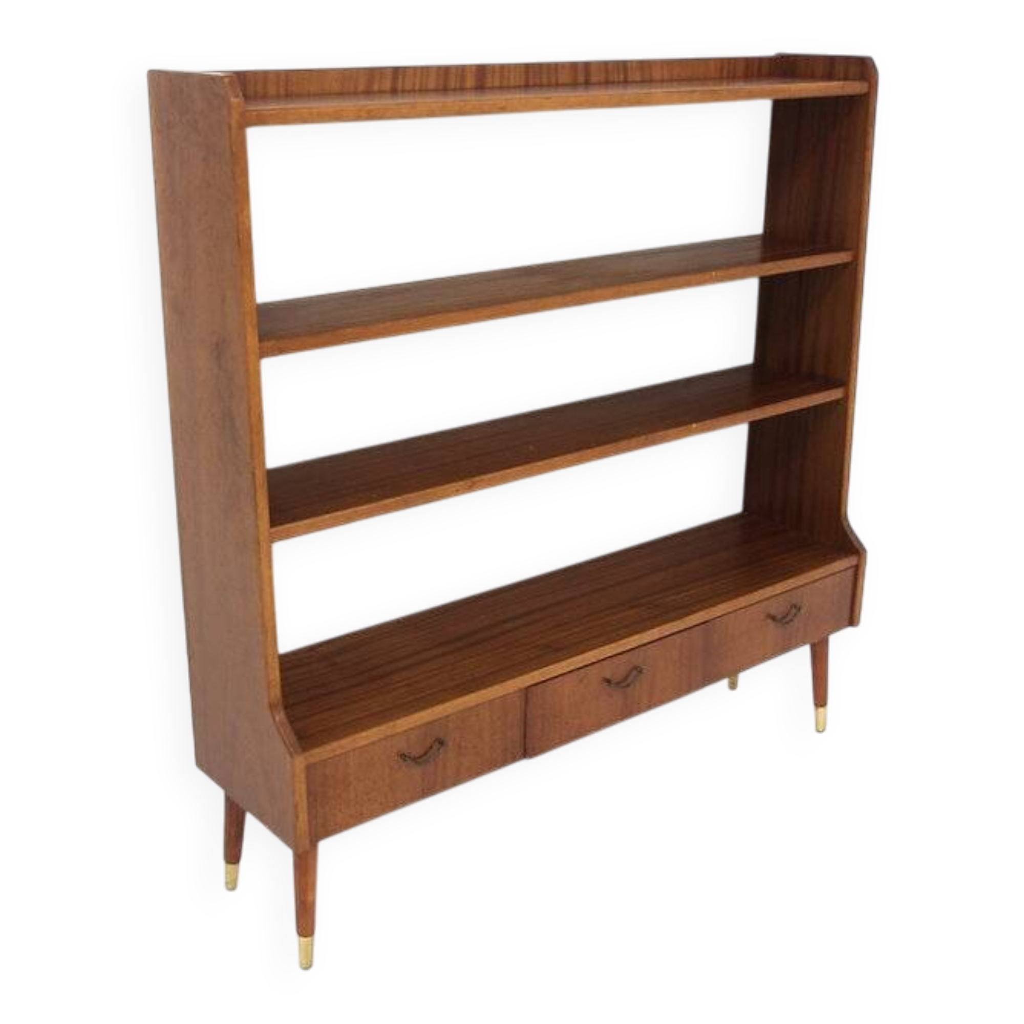 Scandinavian mahogany bookcase, Sweden, 1950