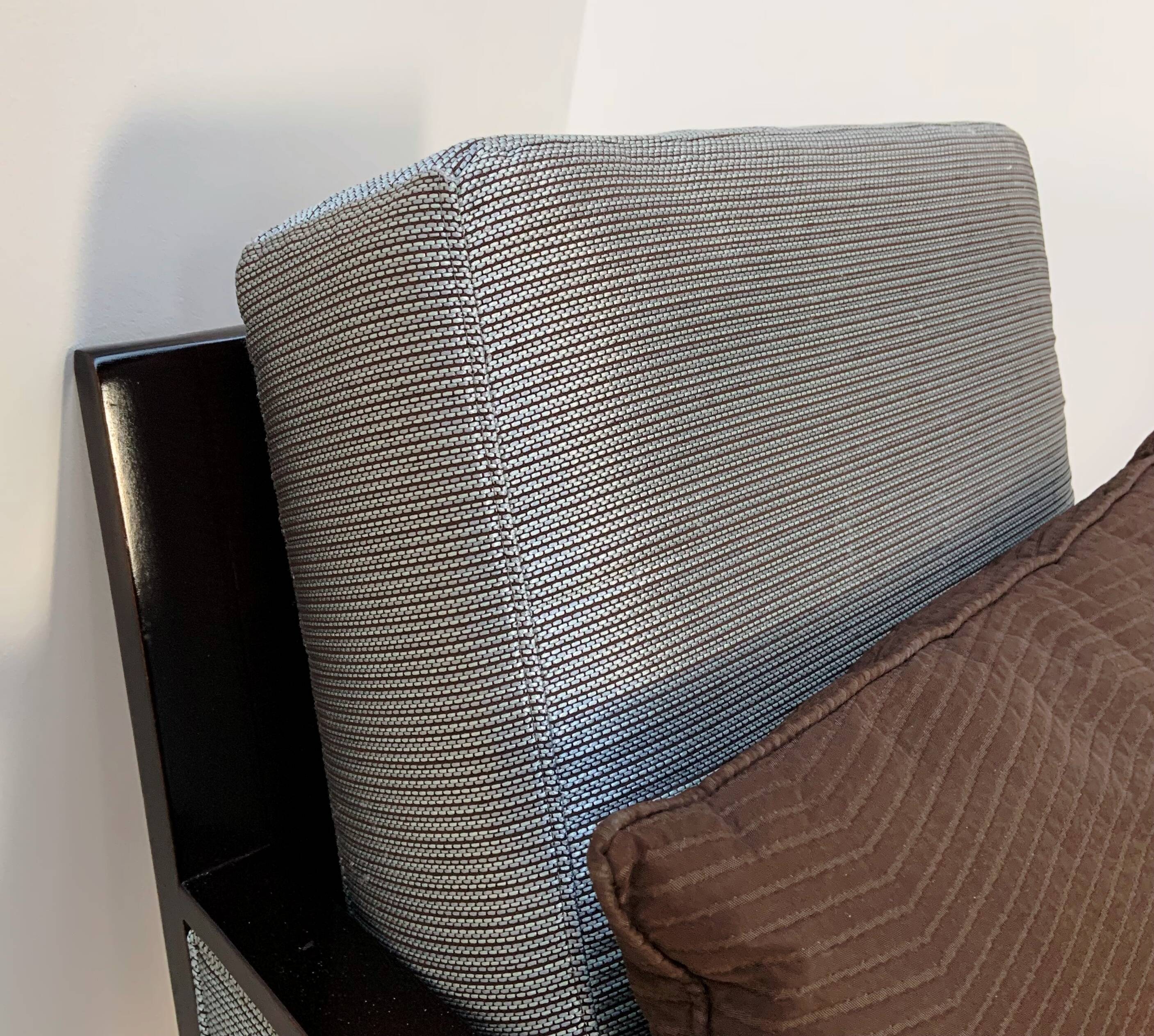 Pair of designer armchairs