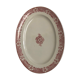 Oval flat - Creil and Montereau - Iron Land - Lily