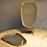 Table mirror 1950s Vereinigte Werkstätten München, Germany