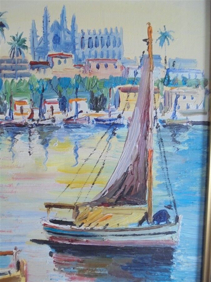 Painting by Colomer