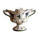 Ceramic pot cover vase Capodimonte, Naples