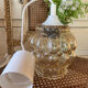Vintage bubble glass pendant lamp 1960/70
