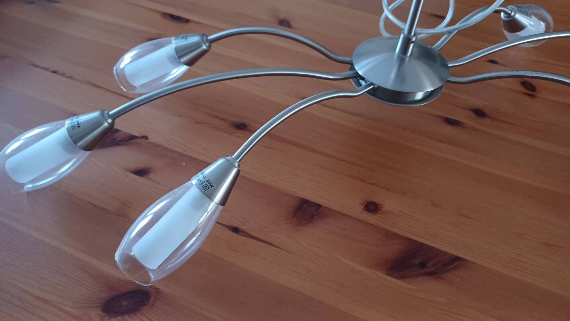 6-branch ceiling light design