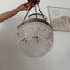 Vintage suspension light from the 1920s/1930s.