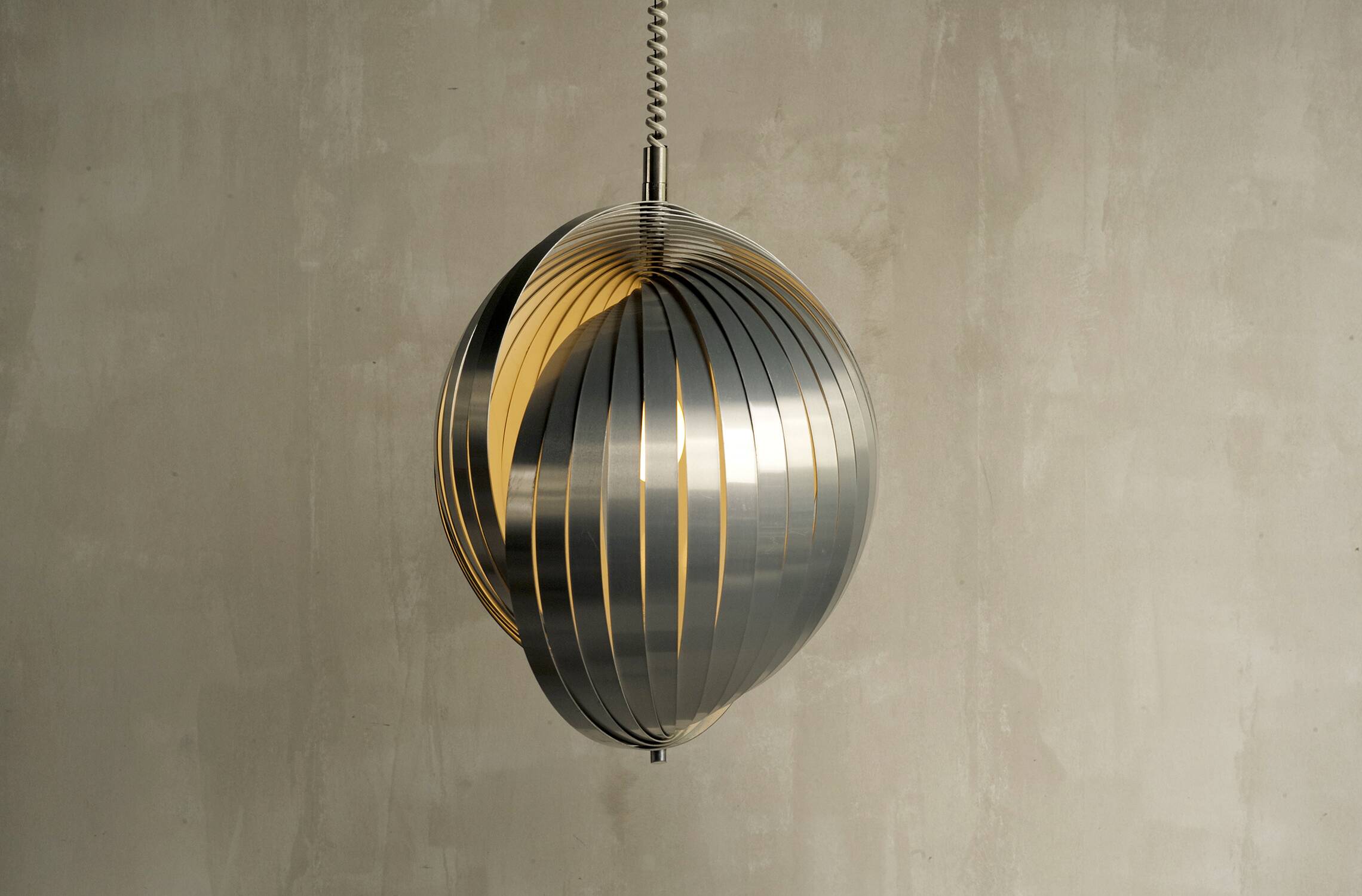 Large suspension by Henri Mathieu France 1970