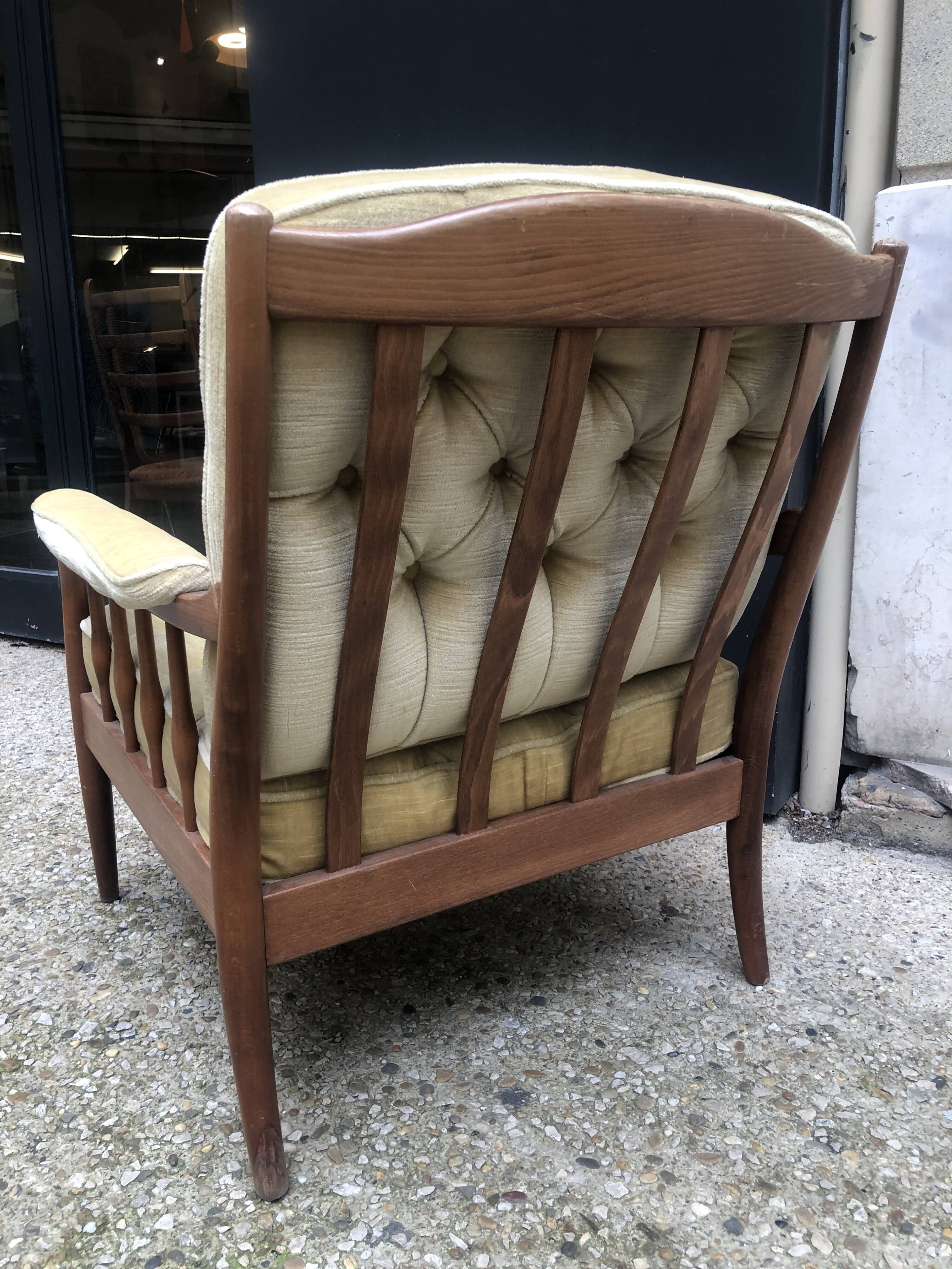 Pair of Scandinavian armchairs