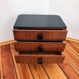 Czechoslovakian Nightstands by J. Halabala for UP Závody, 1950s, Set of 3