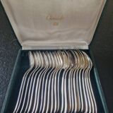 Christofle, Paris - Series of 12 table cutlery - Spatours model