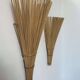Pair of wicker wall lights, France 1980