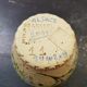Vase grès alsace Graessel beige décor ciselé made in france vintage