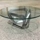 Table basse sculpturale  Knut Hesterberg années 70