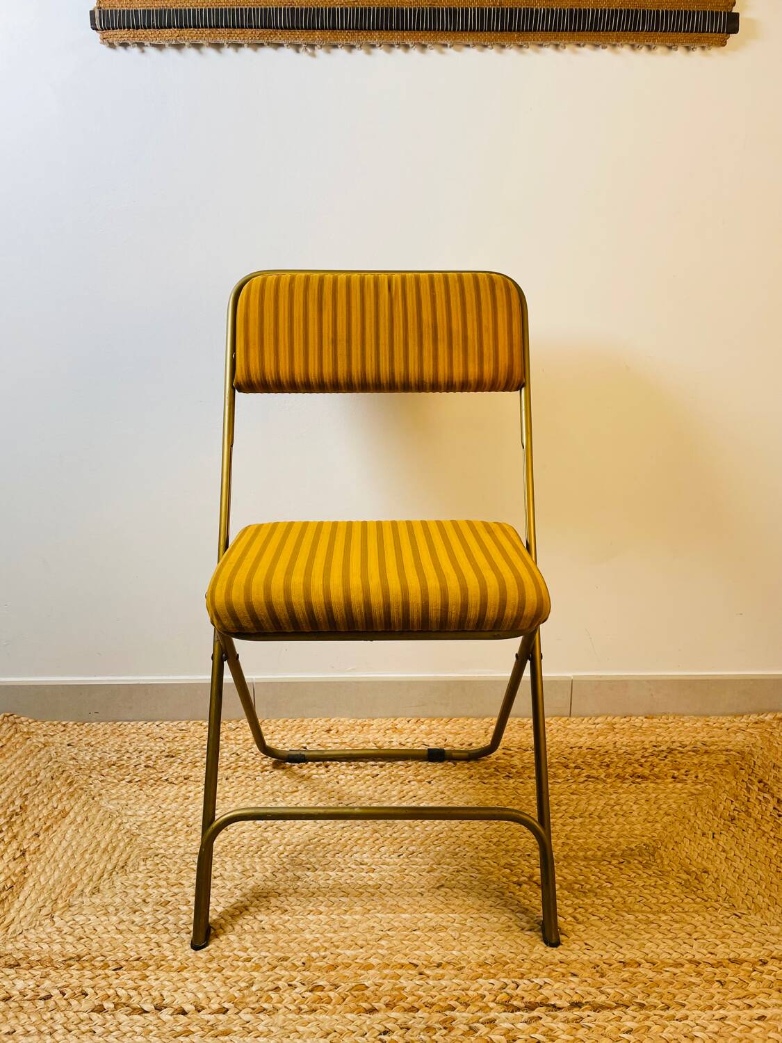 Lafuma  1970s - Chaise Pliante Lafuma Modèle vintage des années  1970s
