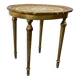 Vintage Florentine round side table / side table