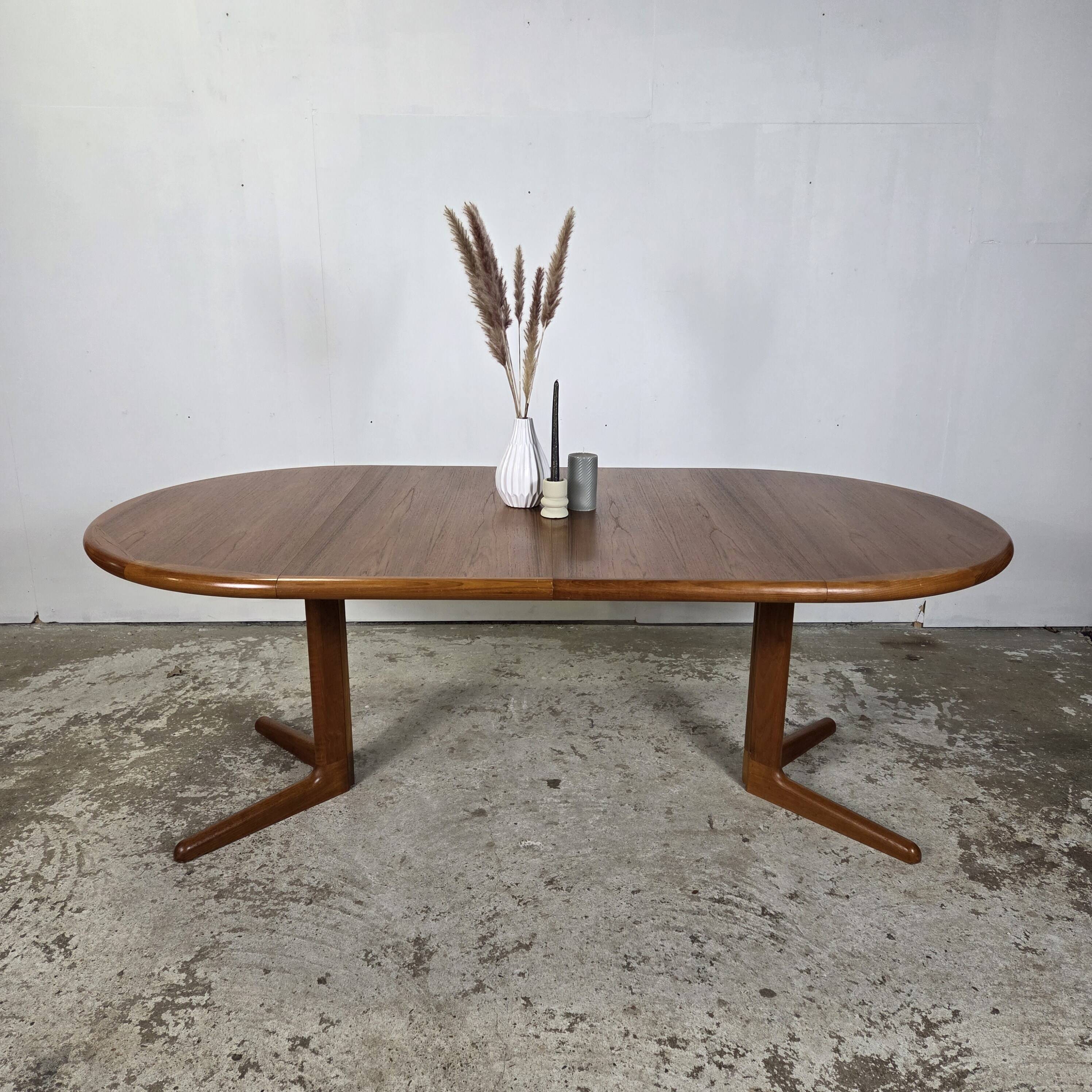 Table extensible danoise vintage des années 1960 de Korup Stolefabrik