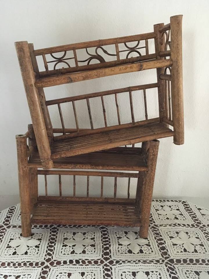 Two shelves years bamboo 70