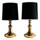Brass table lamp, set of 2