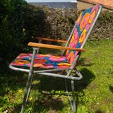 Folding garden chair seventies