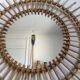 Mirror rattan sun 59cm