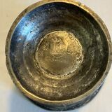 Old French pewter cup