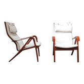 Set of 2 Rimbo lounge chairs