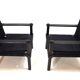 Bofinger set of 2 Farmer lounge chairs with table by Gerd Lange, 1960