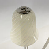Italian Chrome & Murano Glass 'Magic Mushrooms' Floor Lamp, 1970's