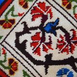 Vintage carpet French Soap 77cm x 106cm 1970s, 1C771