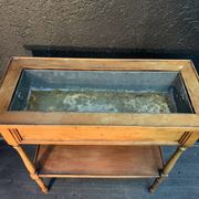 Meuble jardinière en bois de style Louis XVI