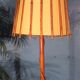 Rattan bamboo lamp 1960
